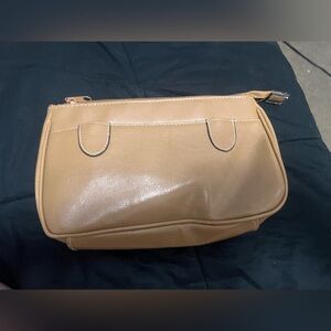 Elegant Tan Leather Women's Bag